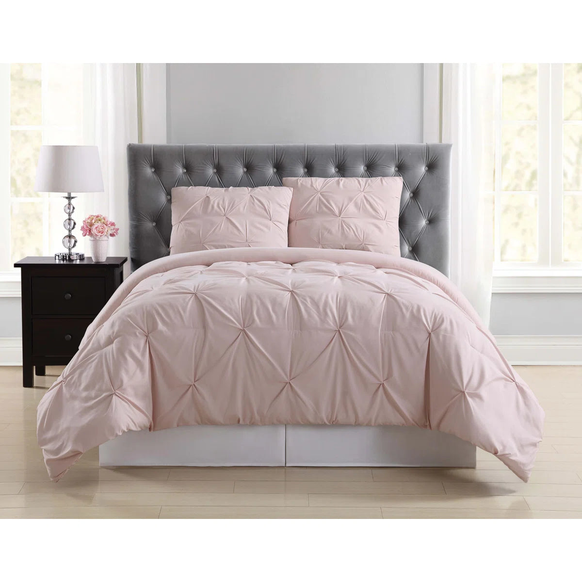 Solid Modern & Contemporary Duvet Cover Set