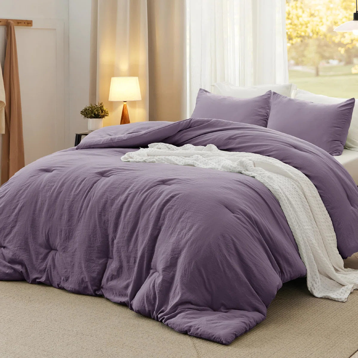 Reversible Prewashed Comforter Set