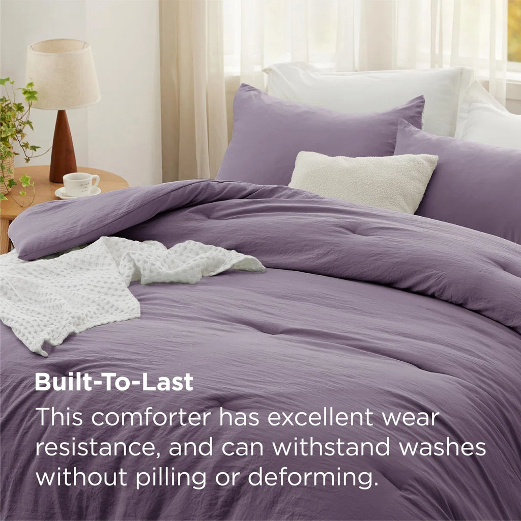 Reversible Prewashed Comforter Set