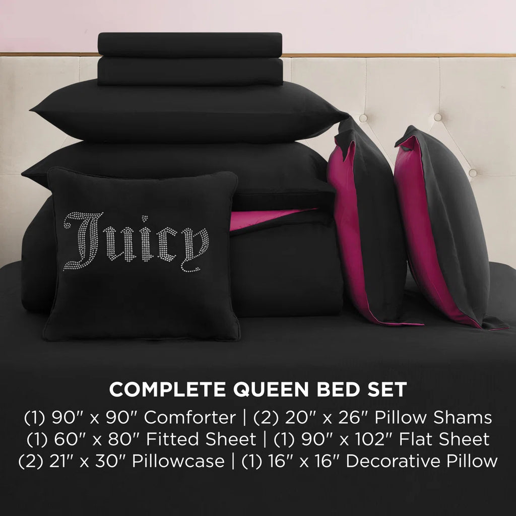 Alexis Reversible Comforter Set Bed in a Bag