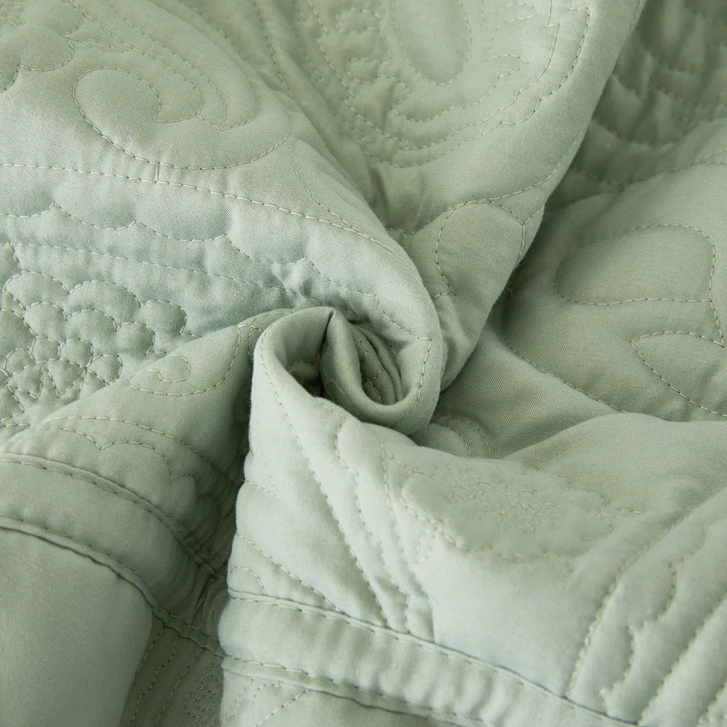 Microfiber Reversible Oversized 3 Piece Coverlet, Bedspread Set