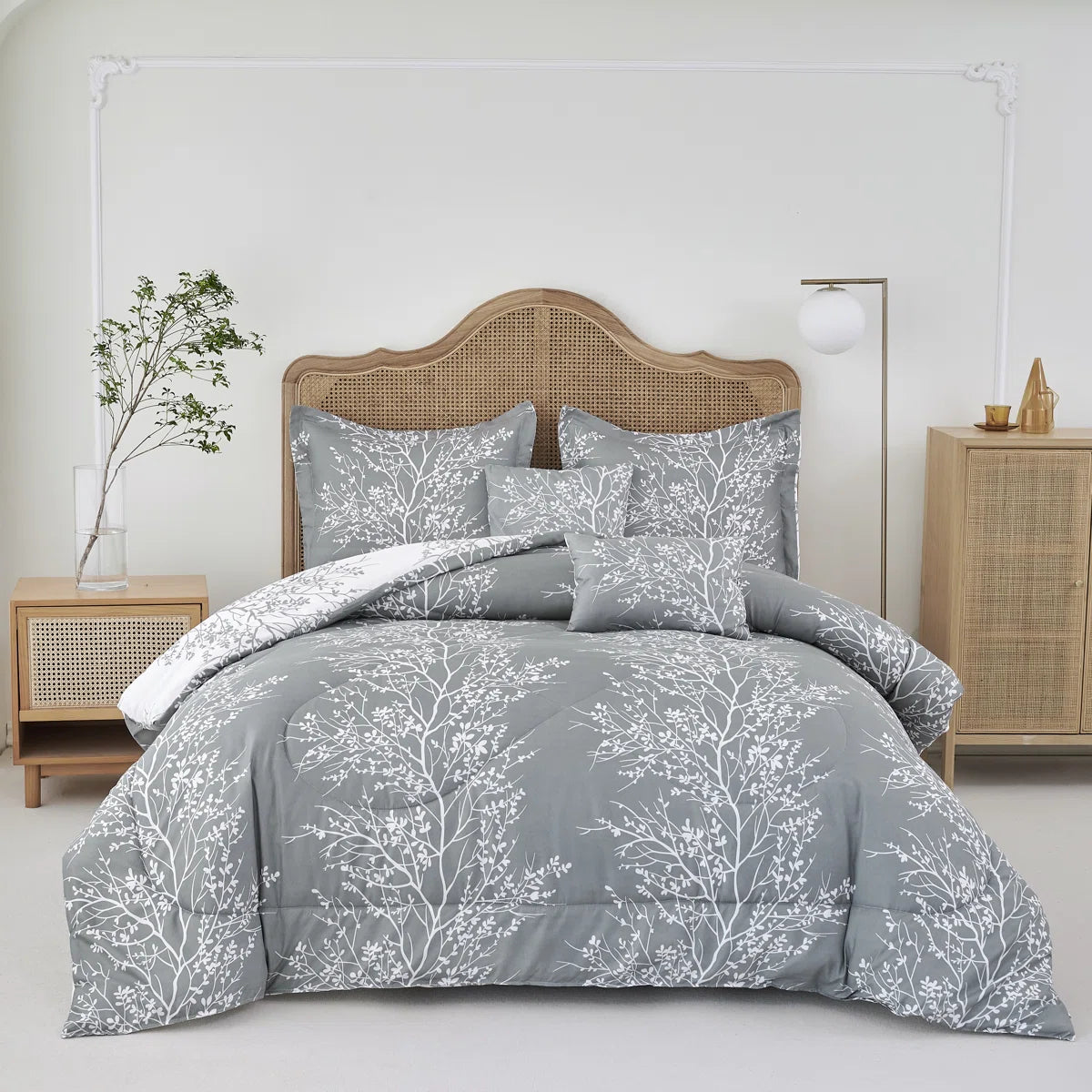 Foliage Reversible Comforter Set