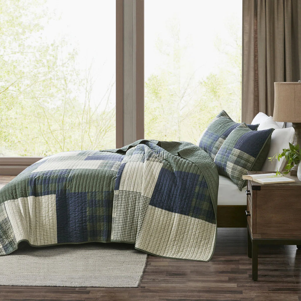 Mill Creek Oversized Cotton Quilt Set