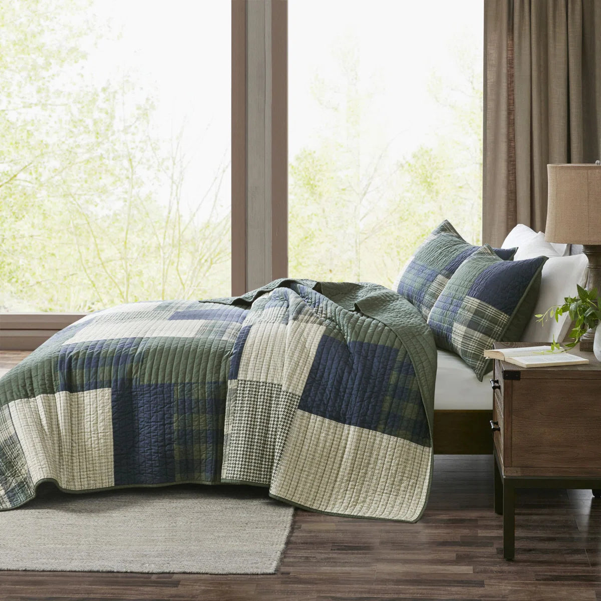 Mill Creek Oversized Cotton Quilt Set